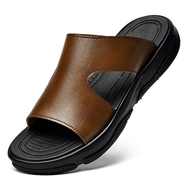 Men'S Shoes Hey Dude - Sandalias de cuero para hombre, zapatillas