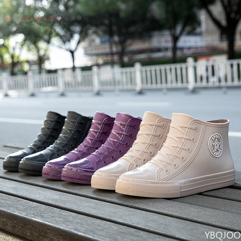 Men'S Shoes Water Resistant - Botas de lluvia de tubo corto