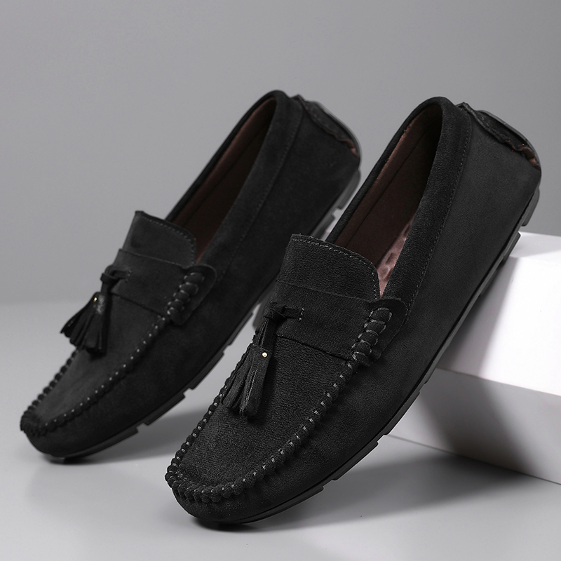 Men'S Shoes Hey Dude - Mocasines Clásicos con Borlas para Hombre,