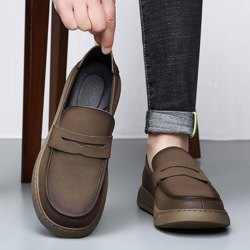 Men'S Shoes Hey Dude - DIMANYU Zapatos Casuales de Cuero Genuino