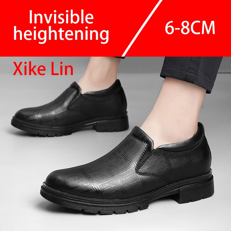 Men'S Shoes Increase Height - Zapatos informales de cuero para hombre,