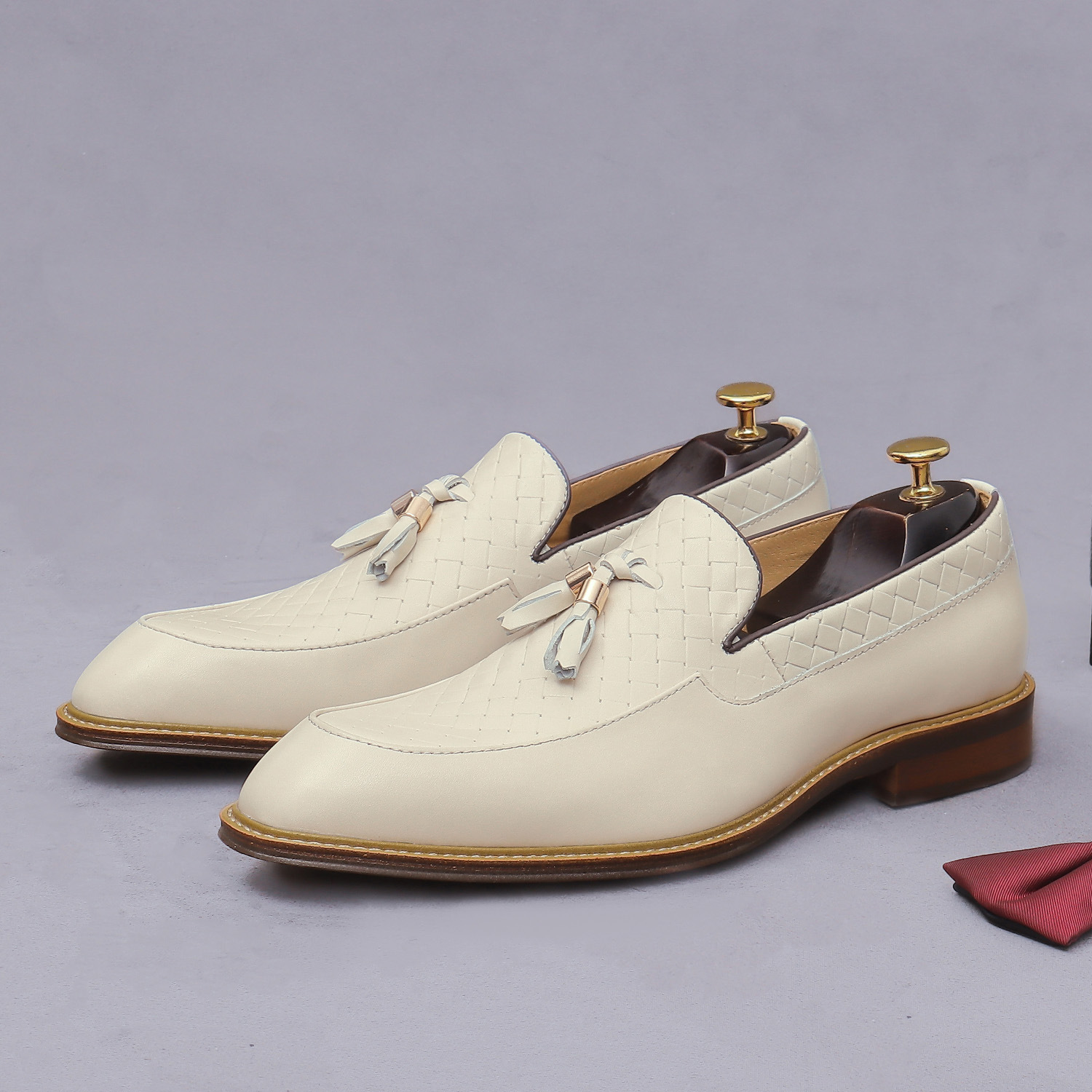 Men'S Shoes Smart - Mocasines de Piel Sintética para Hombre,