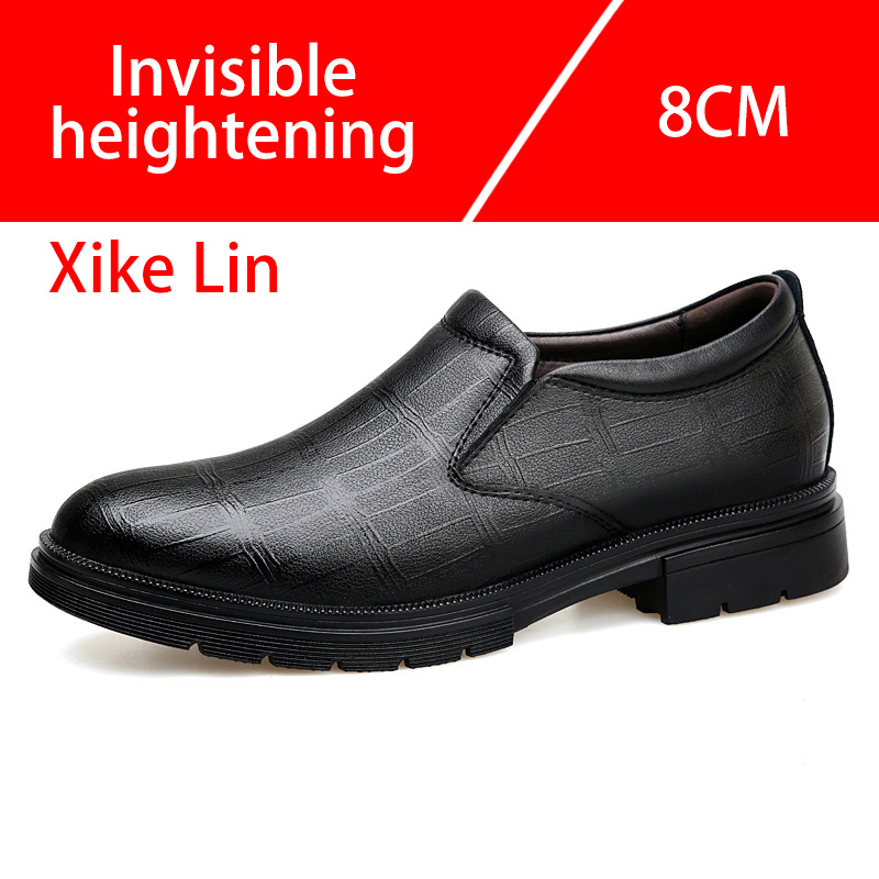 Zapatos informales de cuero pa - Men'S Shoes Increase Height reseña y precio