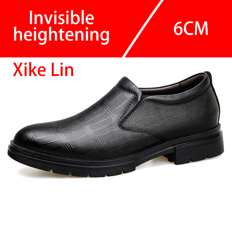 Zapatos informales de cuero pa - Men'S Shoes Increase Height reseña y precio