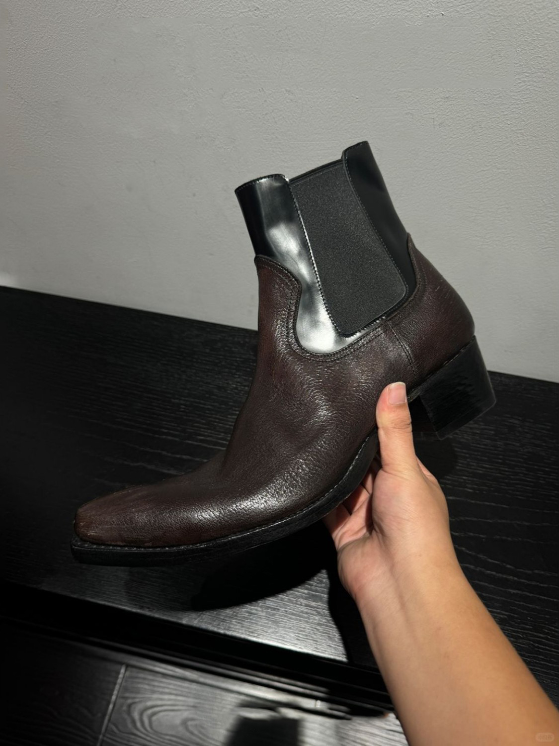 Botas Chelsea de Cuero Negro p - Men'S Shoes Smart reseña y precio